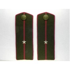 Погоны полевые, МЛАДШИЙ ЛЕЙТЕНАНТ, ПЕХОТА, обр. 1943 г..